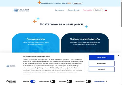 Webové stránky PROPLUSCO GROUP s.r.o., Jirny