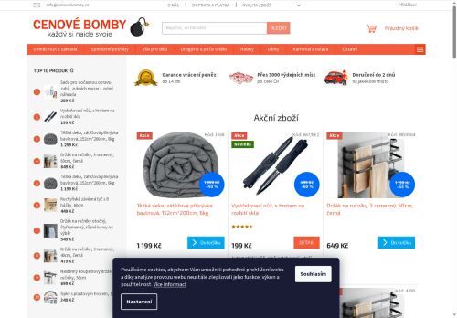 Webové stránky Gao International s.r.o., Kladno