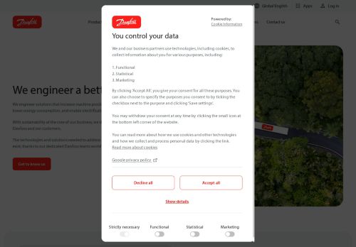Danfoss s.r.o. nabízí práci na pozici Výrobní dělník (M/Ž) v obci Kostelec