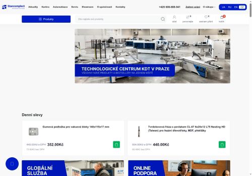 Zobrazit webové stránky Stancomplect