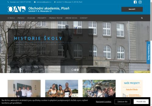 Obchodní akademie, Plzeň, nám. T. G. Masaryka 13 nabízí práci na pozici Ekonom/ka v obci Plzeň
