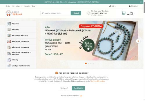 Zobrazit webové stránky Galerie Šípková