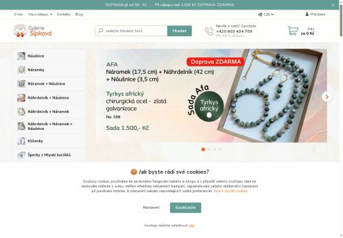 Zobrazit webové stránky Galerie Šípková