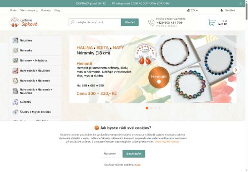 Zobrazit webové stránky Galerie Šípková