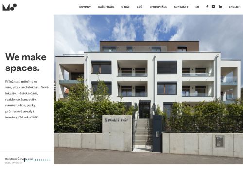 MS architekti s.r.o. nabízí práci na pozici Stavební architekti v obci Praha