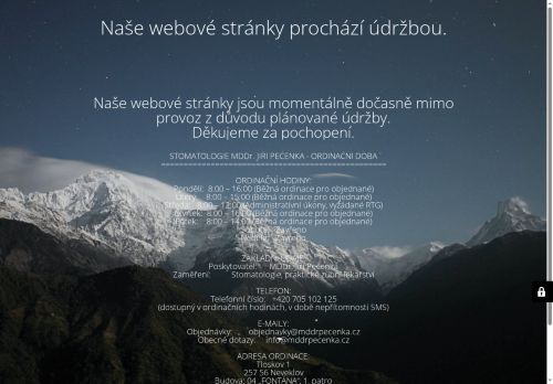 Zobrazit webové stránky Stomatologie - MDDr. Jiří Pečenka