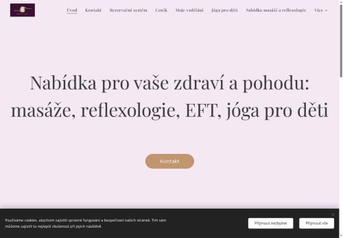 Zobrazit webové stránky Dana Sušánková - masáže, reflexologie, EFT, dětská jóga, angličtina pro dospělé