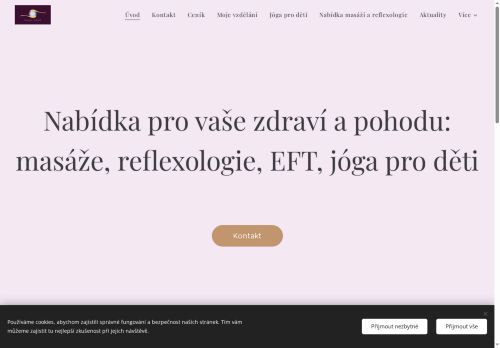 Zobrazit webové stránky Dana Sušánková - masáže, reflexologie, EFT, dětská jóga, angličtina pro dospělé