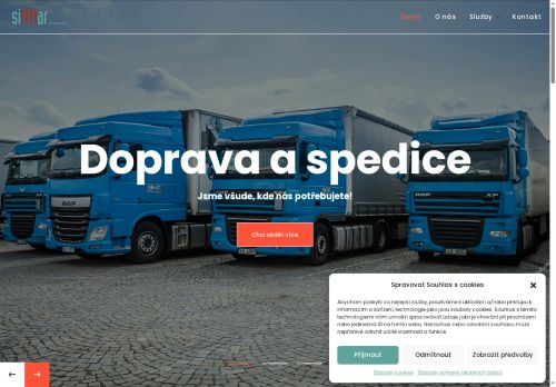 Webové stránky siMMar & sons s.r.o., Miroslav