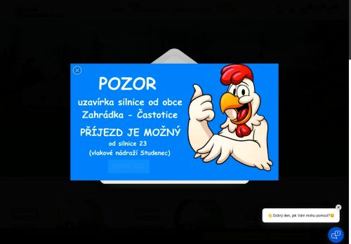 Webové stránky LÍHEŇ STUDENEC, s.r.o., Studenec