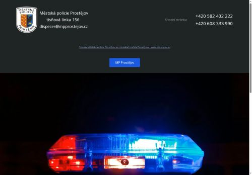 Webové stránky Statutární město Prostějov, Prostějov