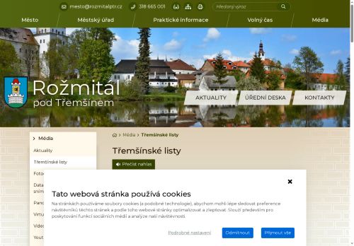 Zobrazit webové stránky Třemšínské listy