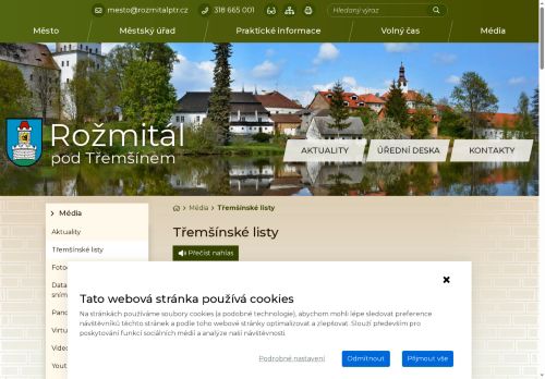 Zobrazit webové stránky Třemšínské listy