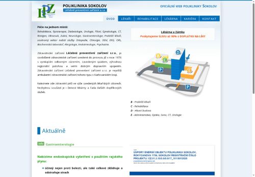 Léčebně preventivní zařízení s. r. o. nabízí práci na pozici Zubní lékař/lékařka v obci Praha