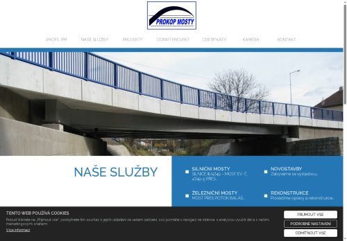 PROKOP MOSTY s.r.o. nabízí práci na pozici Inženýři projektanti inženýrských děl v obci Brno