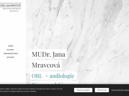 ORL - MUDr. Jana Mravcová