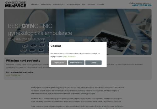 Zobrazit webové stránky Gynekologická ambulance BESTGYNCLINIC