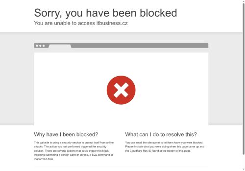 Webové stránky ITBUSINESS, s.r.o., Mnichovo Hradiště