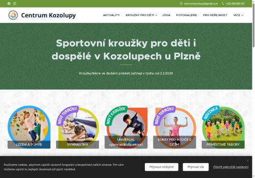 Zobrazit webové stránky Centrum Kozolupy