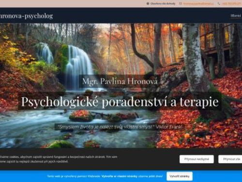 Psychologické poradenství a terapie - Mgr. Pavlína Hronová