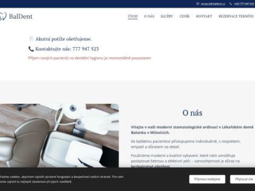 Zubní ordinace BalDent s.r.o. - MDDr. Ľubomír Fecko