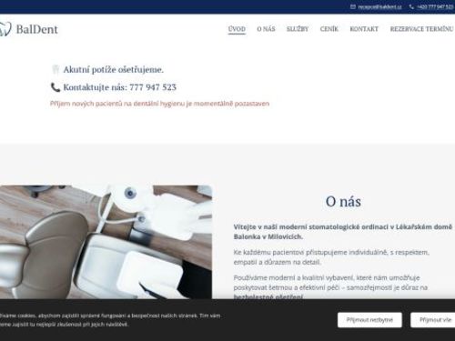Zubní ordinace BalDent s.r.o. - MDDr. Ľubomír Fecko