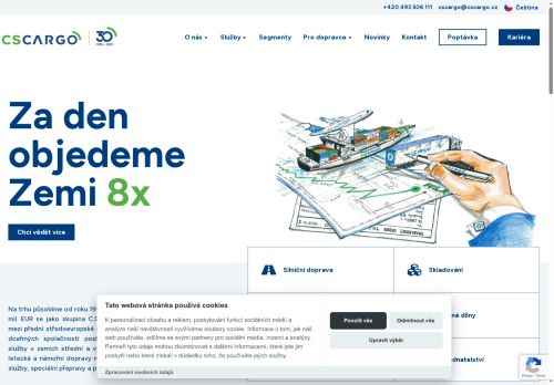 C.S.CARGO a.s. nabízí práci na pozici Řidiči MKD a VKD v obci Postřižín