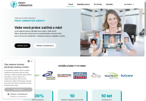 Profi Jobmaster Agency s.r.o. nabízí práci na pozici Obsluha vysokozdvižných a jiných vozíků v obci Plazy