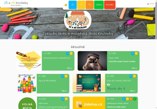 Základní škola a mateřská škola Krchleby, okres Nymburk nabízí práci na pozici UČITEL/KA 1.stupně  ZŠ v obci Krchleby