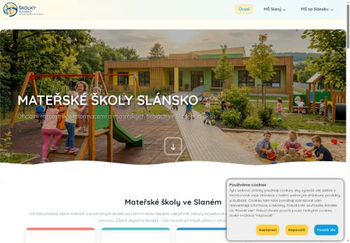 Webové stránky Mateřská škola Slaný, Hlaváčkovo náměstí 222, okres Kladno, Slaný
