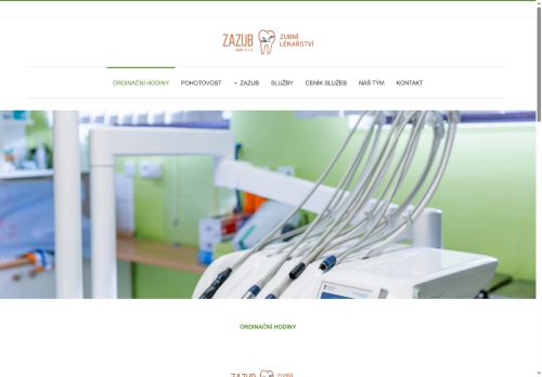 Zobrazit webové stránky Dentální hygiena Zazub spol. s.r.o. - Kristýna Závorová, DiS