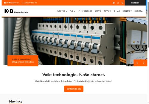 KAPPENBERGER + BRAUN, Elektro-Technik spol. s r.o. nabízí práci na pozici Elektomontér v obci Plzeň