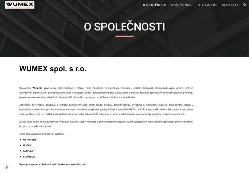 WUMEX spol. s r.o. nabízí práci na pozici Stavební montéři (kromě montérů suchých staveb) v obci Praha