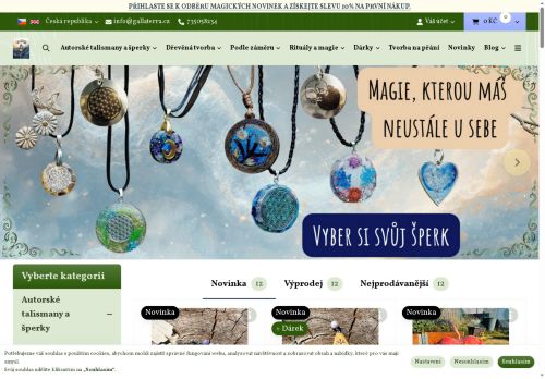 Zobrazit webové stránky GallaTerra