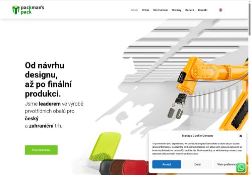 PACKMAN´S PACK s.r.o. nabízí práci na pozici Operátoři výroby v obci Praha