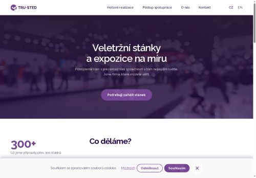 Webové stránky TRU-STED s.r.o., Medlov