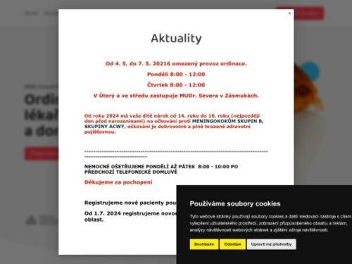 Praktický lékař pro děti a dorost - MUDr. Zuzana Marešová