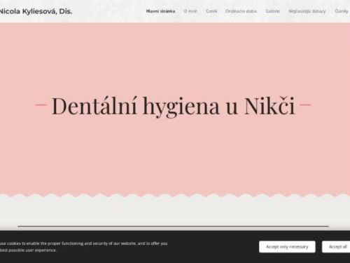 Dentální hygiena - Nicola Kyliesová, Dis.