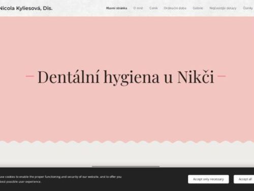 Dentální hygiena - Nicola Kyliesová, Dis.