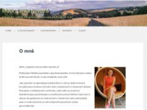 Psychoterapeutické poradenství - MUDr. Lenka Novotná