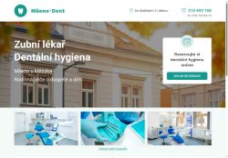 Zobrazit webové stránky Zubní ordinace Mšeno‑Dent s.r.o. - Dr. Viktoriia Kovalchyna