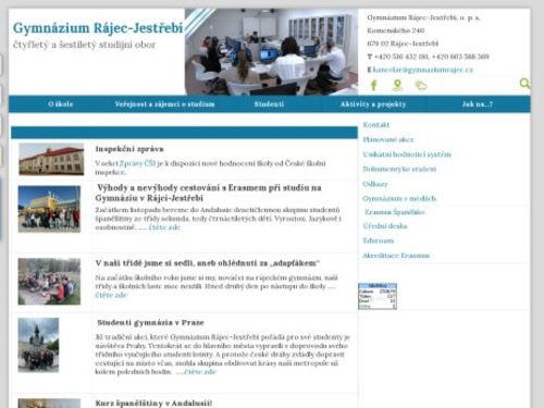 Gymnázium a Střední odborná škola Rájec-Jestřebí, o. p. s.