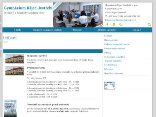 Gymnázium a Střední odborná škola Rájec-Jestřebí, o. p. s.