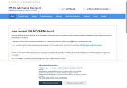 Zobrazit webové stránky Praktický lékař pro dospělé GOprakt s.r.o. - MUDr. Michaela Kleinová