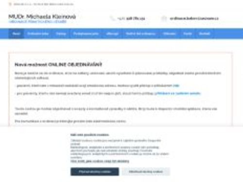 Praktický lékař pro dospělé GOprakt s.r.o. - MUDr. Michaela Kleinová