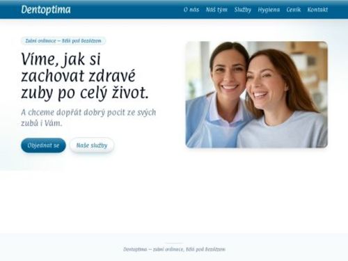 Stomatologická ordinace Dentoptima - MDDr. Alexandra Fantová