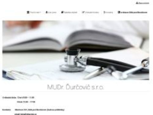 Praktický lékař pro dospělé - MUDr. Jaroslav Ďurčovič