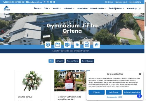 Gymnázium Jiřího Ortena, Kutná Hora, Jaselská 932 nabízí práci na pozici Učitel/ka anglického jazyka - rodilý mluvčí v obci Kutná Hora