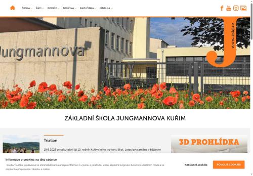 Zobrazit webové stránky ZŠ Kuřim, Jungmannova