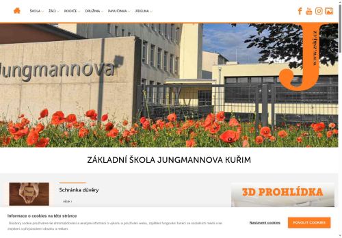 Zobrazit webové stránky ZŠ Kuřim, Jungmannova
